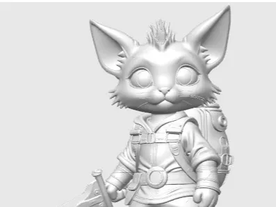 Warrior Kitten