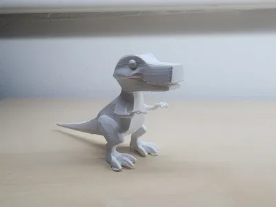 Low-Poly Baby T-Rex