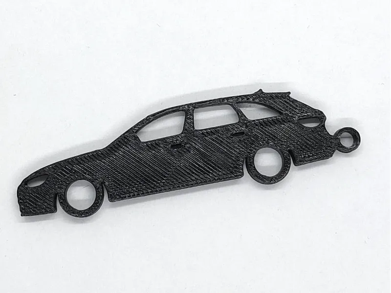 Audi A4 B9 AVANT facelift keychain