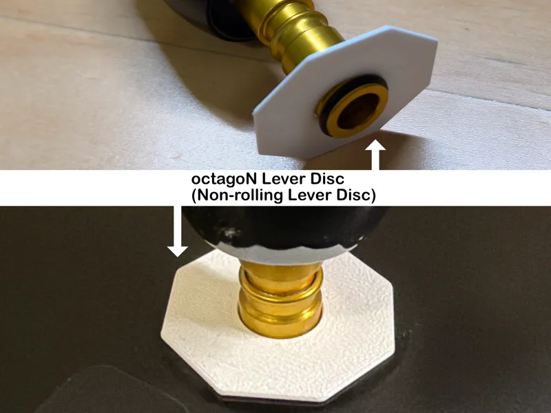 octagoN Lever Disc (Non-rolling Lever Disc)