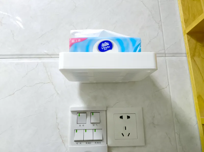纸巾抽纸瓷砖墙壁免打孔挂架