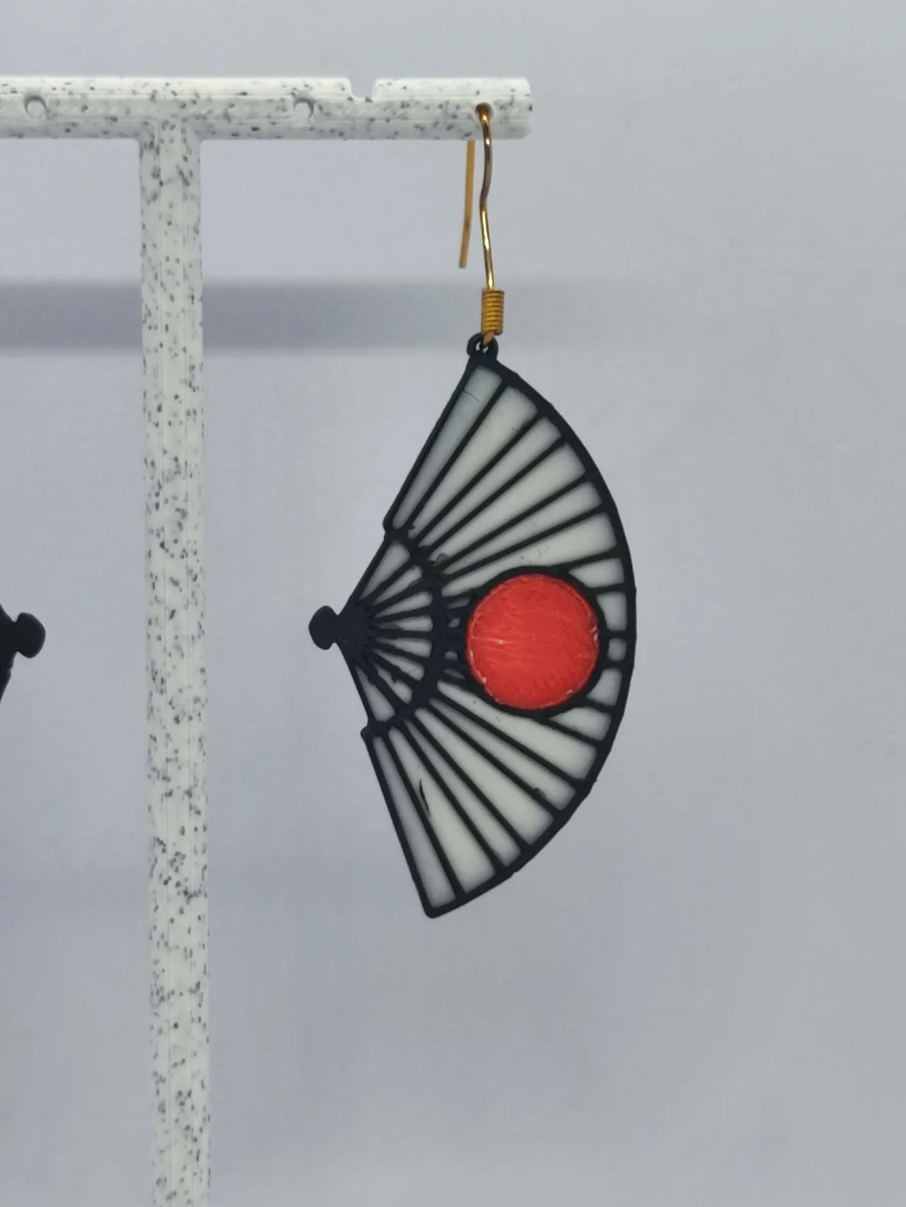 Aretes Abanico de Sol Naciente view 4