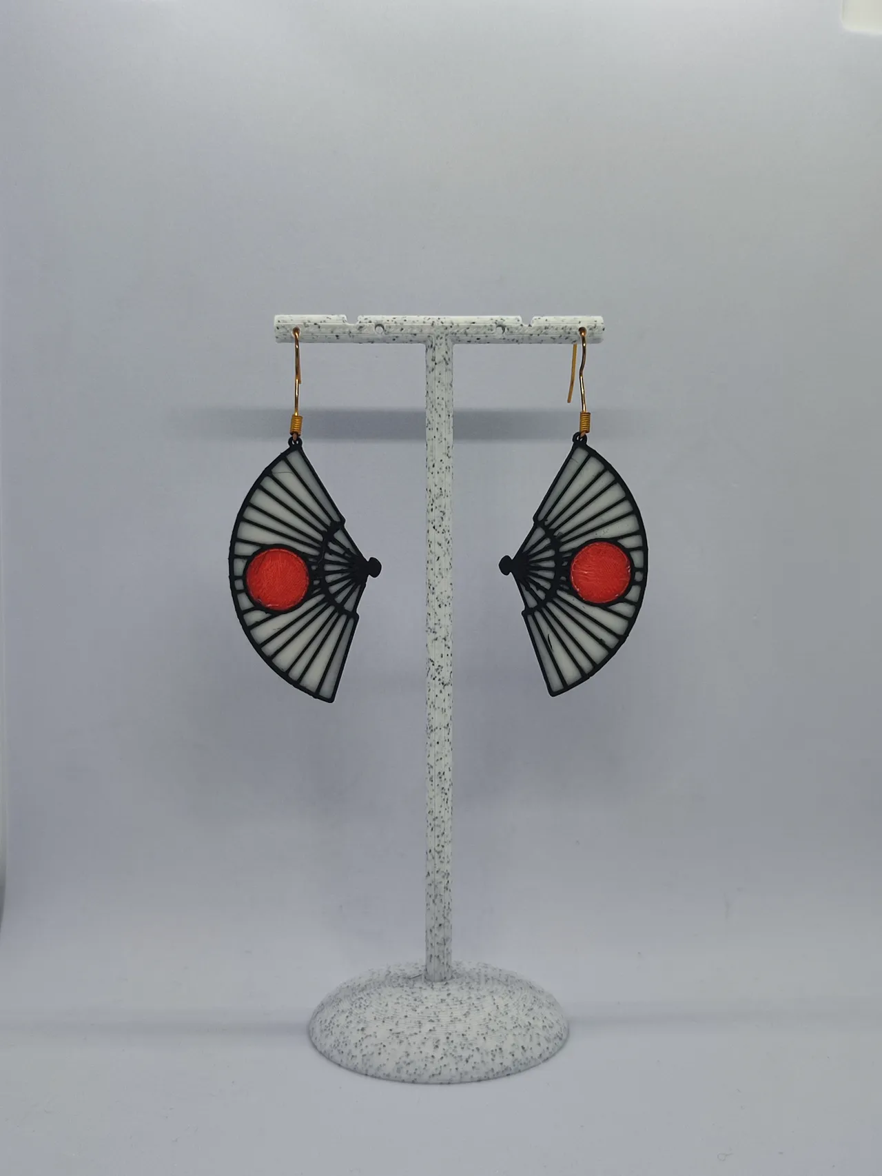 Aretes Abanico de Sol Naciente view 2