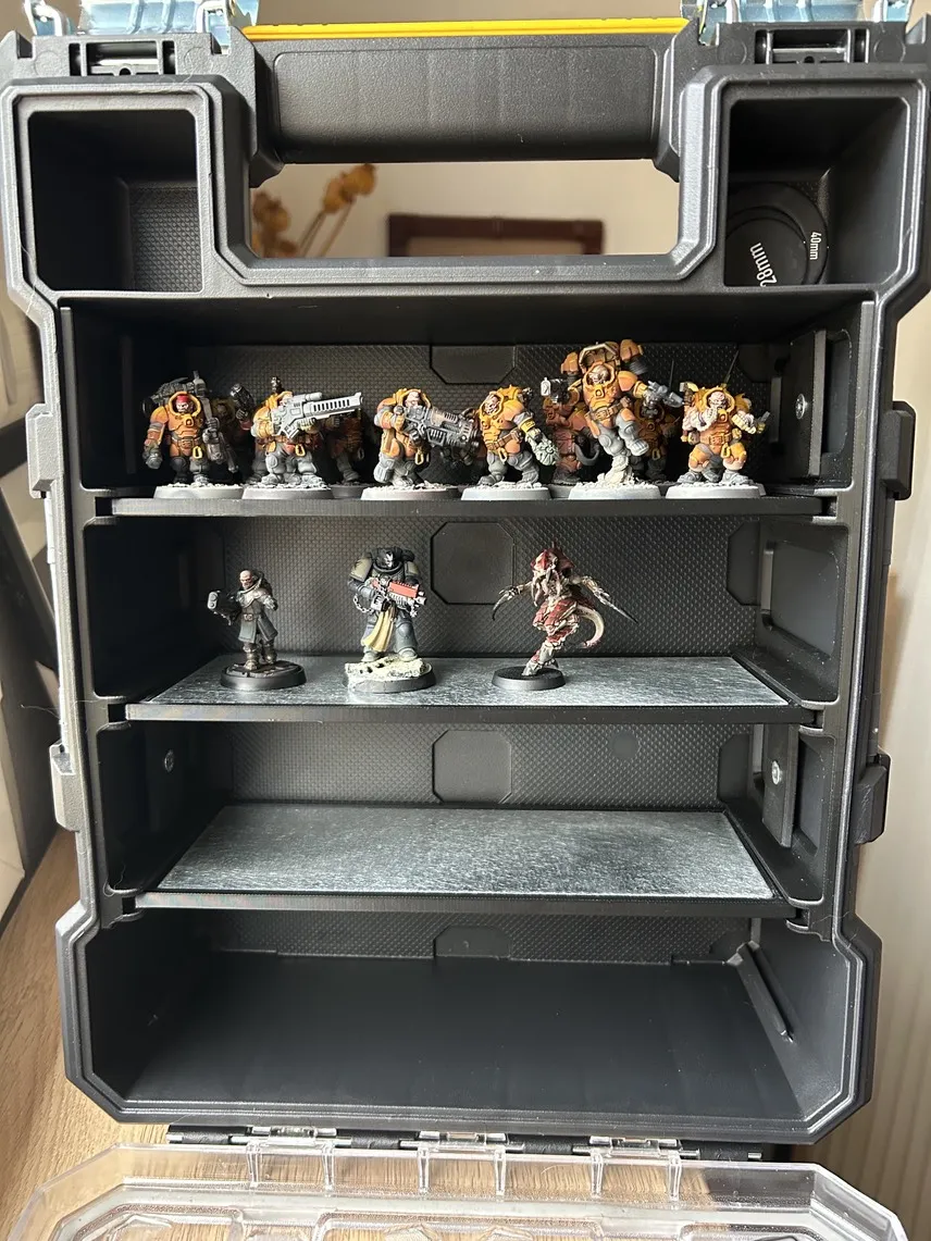 Maletín de transporte y almacenamiento para miniaturas Fatmax de Kill ...