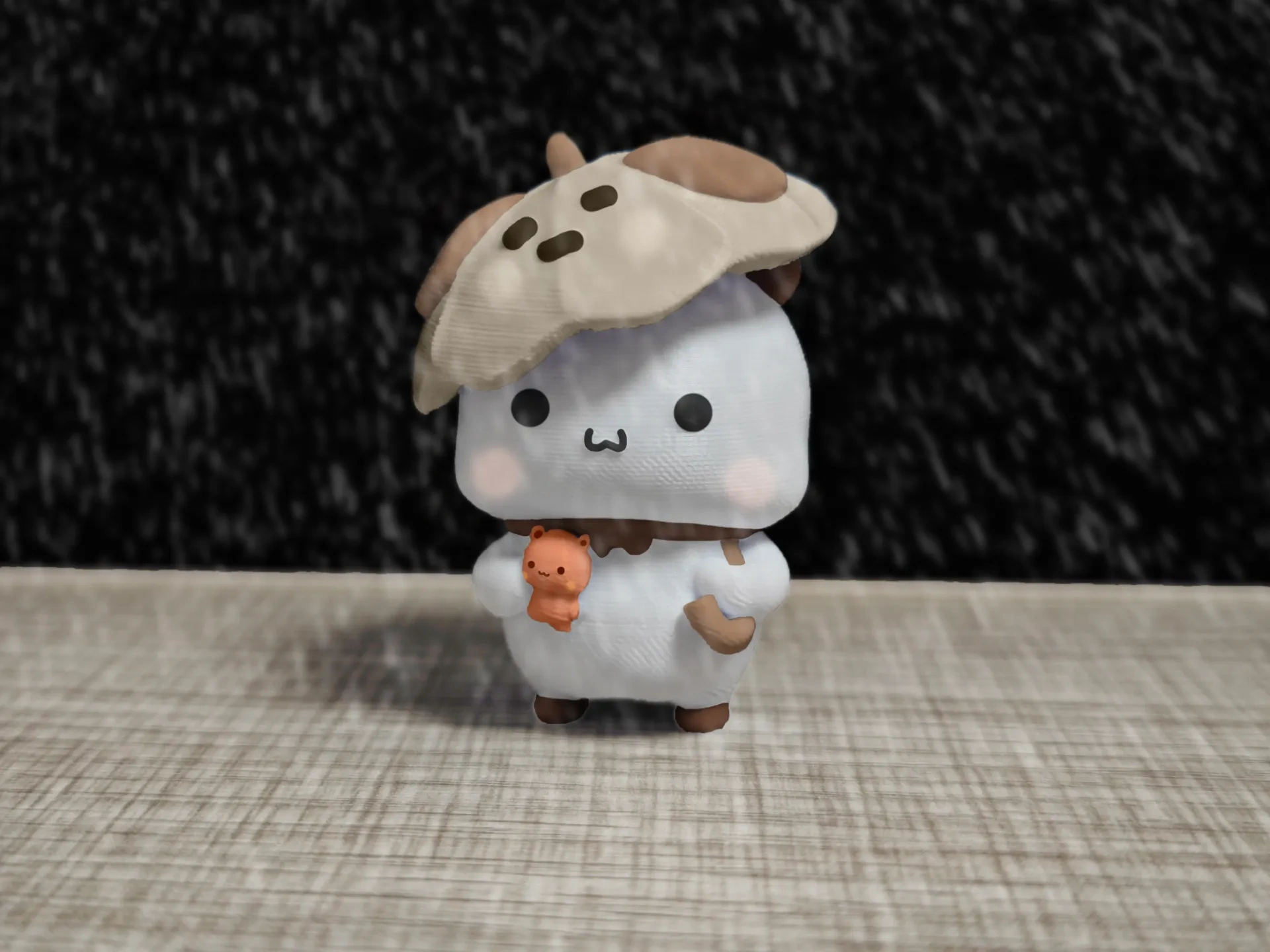 情侣熊系列-雨天打伞的一二（Couple Bear-rain_Umbrella_Yier）