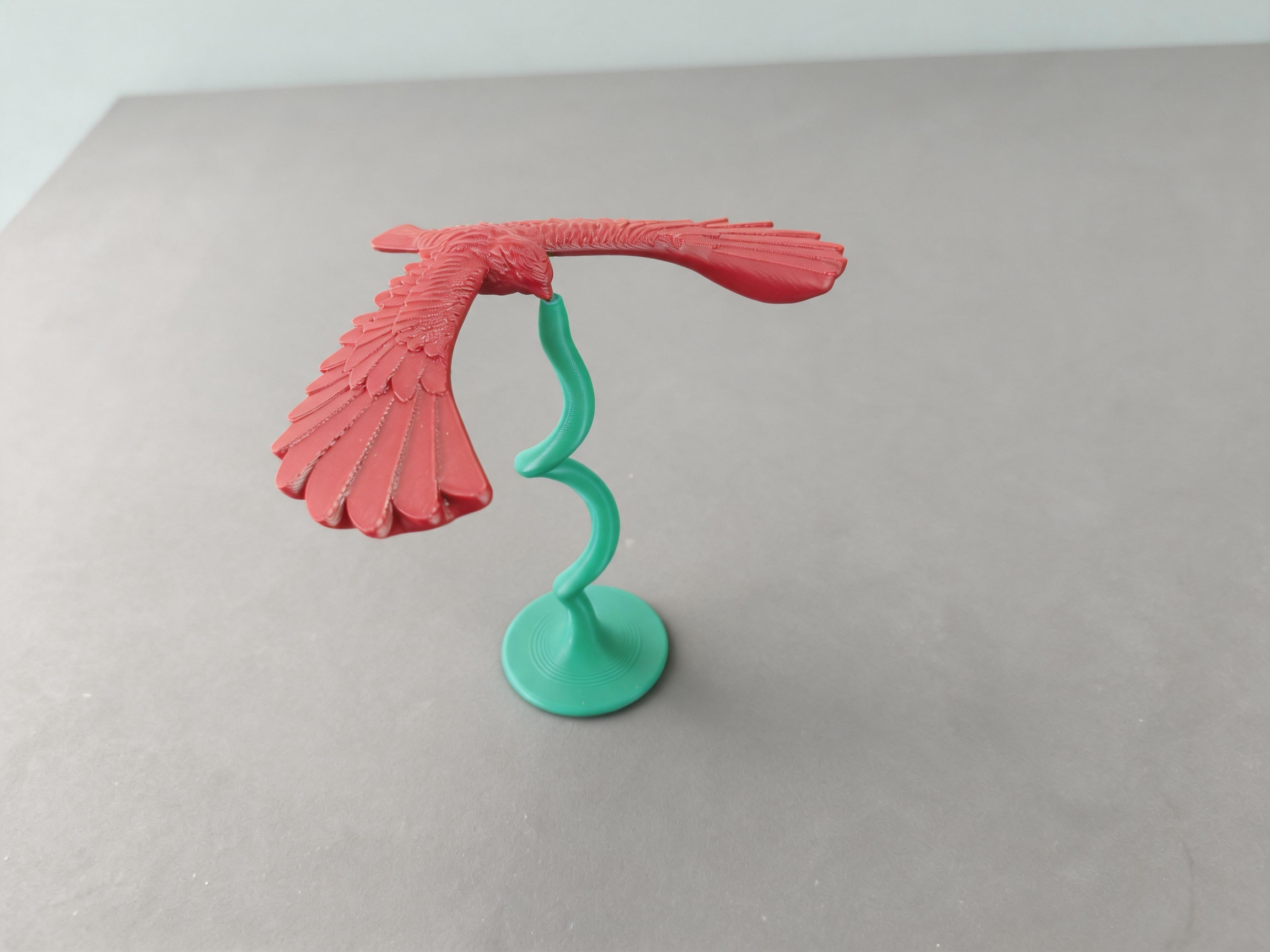 Miniatura 1 do modelo 3D 平衡鸟、平衡鹰、指尖上的不倒翁
