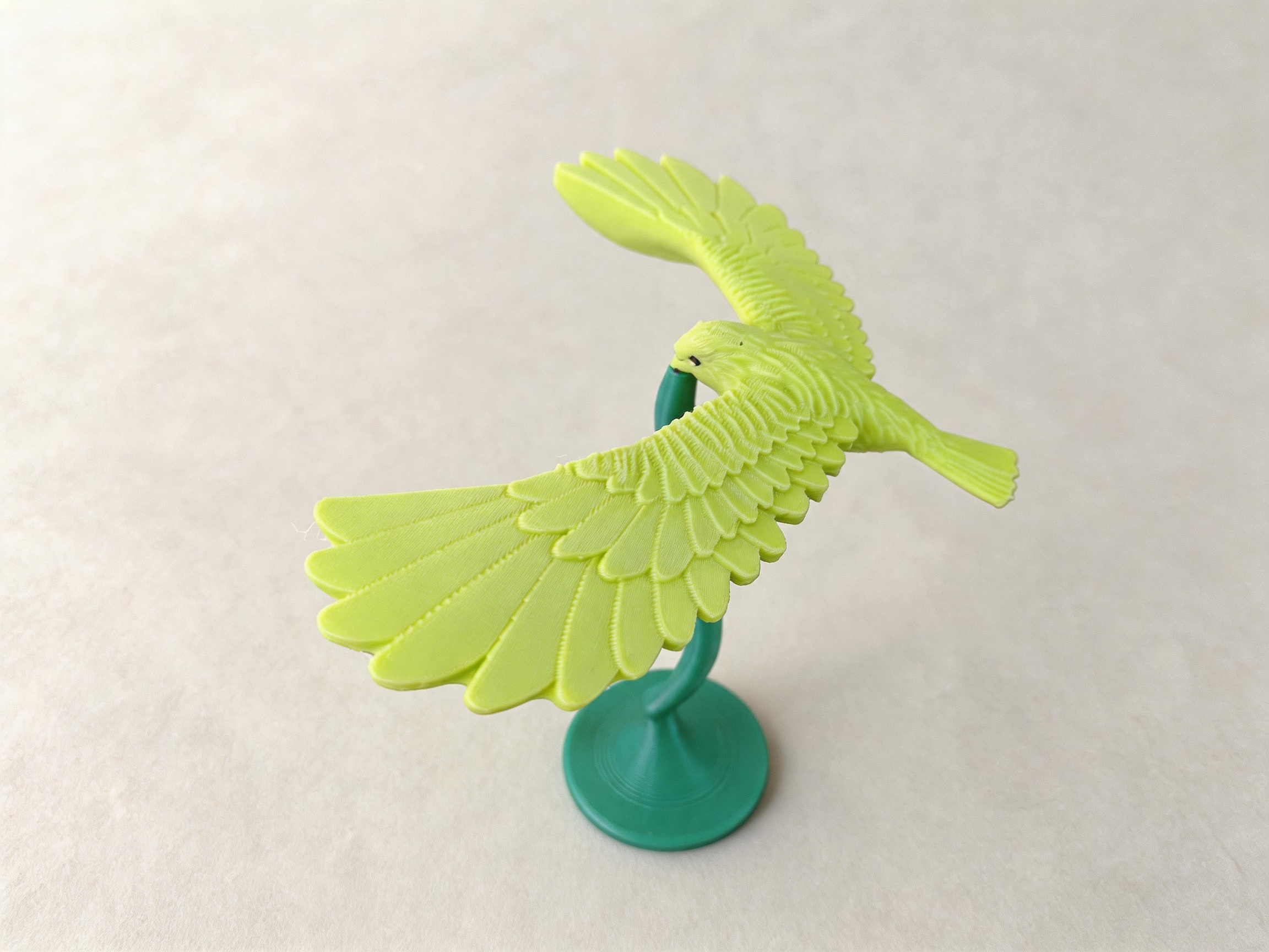 Miniatura 3 do modelo 3D 平衡鸟、平衡鹰、指尖上的不倒翁