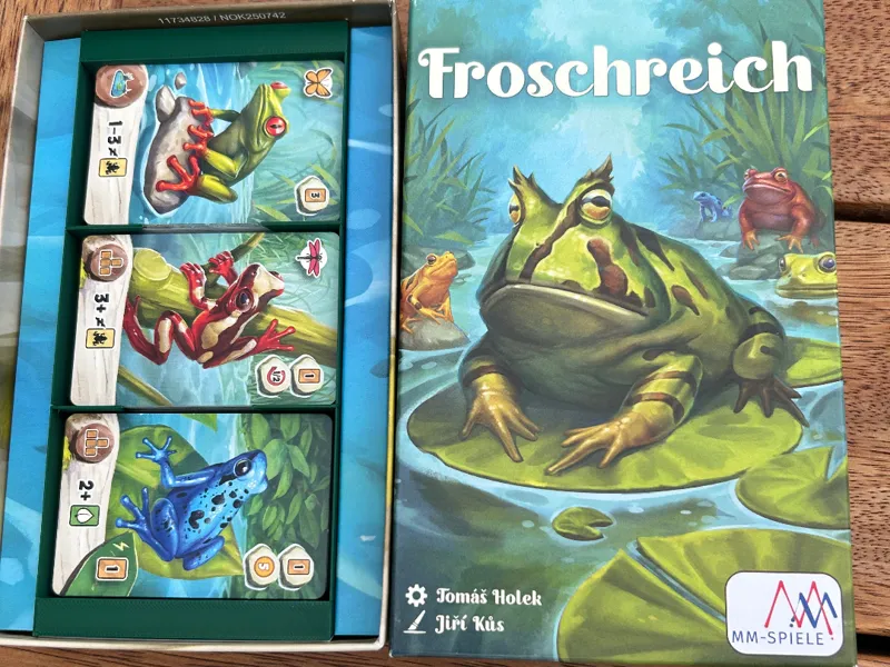 Spiel Froschreich Insert /Pondscape game organizer