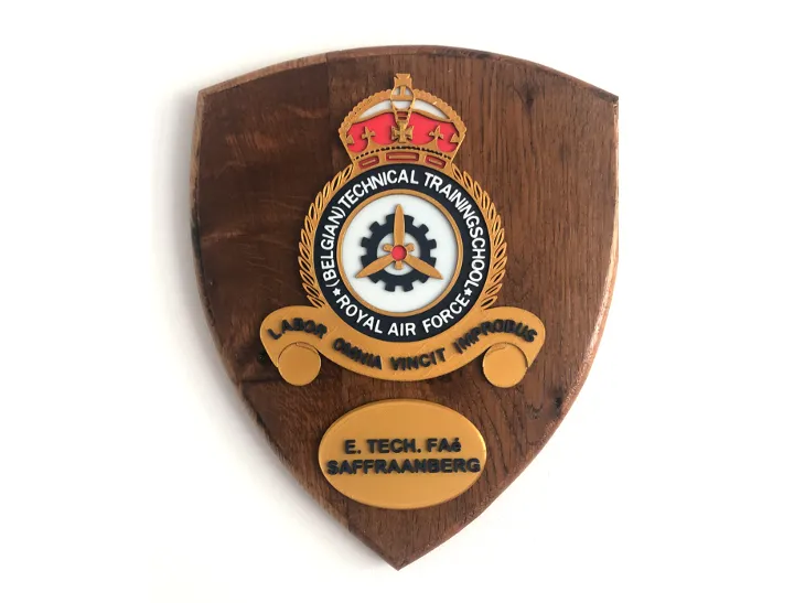 Blason école technique de la force aérienne belge