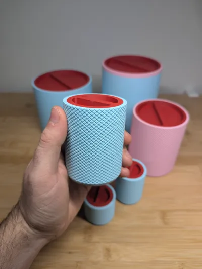 Spiral Mesh Twist & Lock|8 Sizes by OP Design MakerWorld: Download Free ...