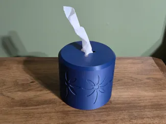 Tissue Box for Toilet Paper Roll.