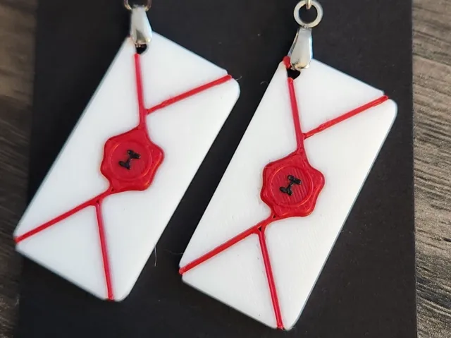 Hogwarts' Letter Earrings
