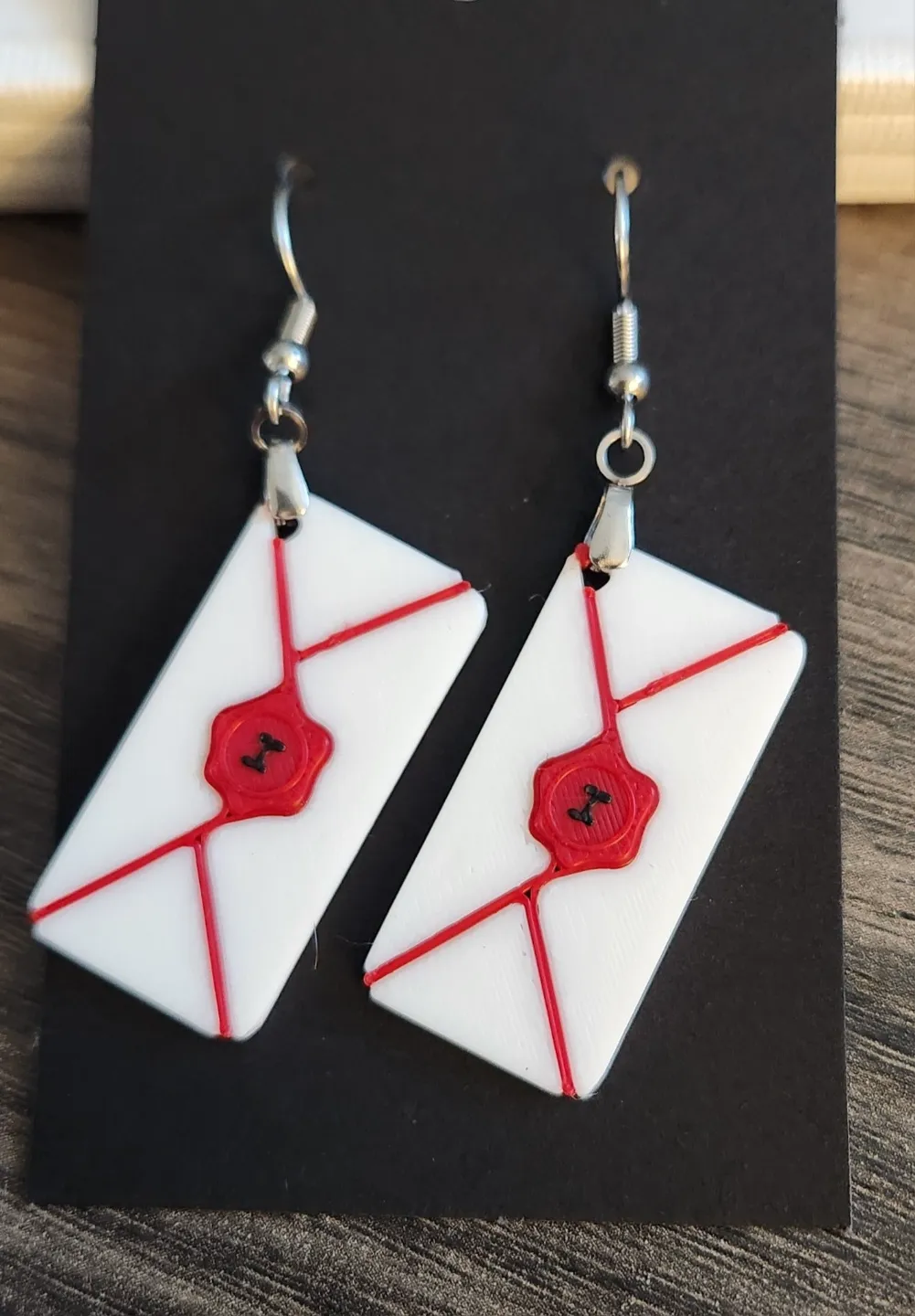 Hogwarts' Letter Earrings view 2
