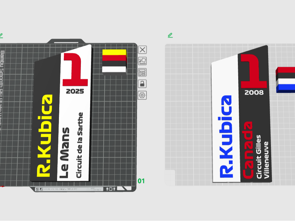 Kubica RK88 the statue