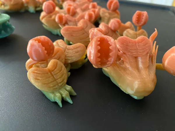 Dragon articulé attrape-mouches