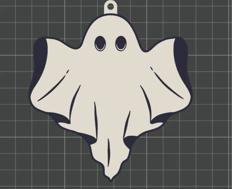 Ghost Keychain/Earing