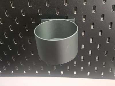 IKEA SKADIS Large Bottle Holder-Pegboard Organizer