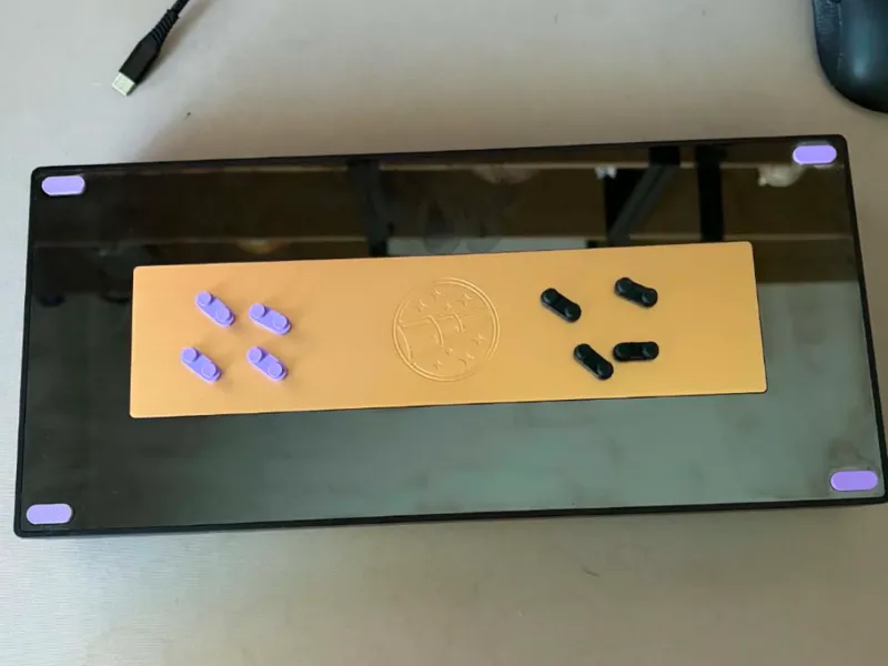 Meletrix Zoom Keyboard Low-Friction Feet / Skates