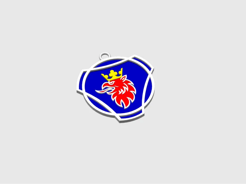 Scania / Saab Keychain