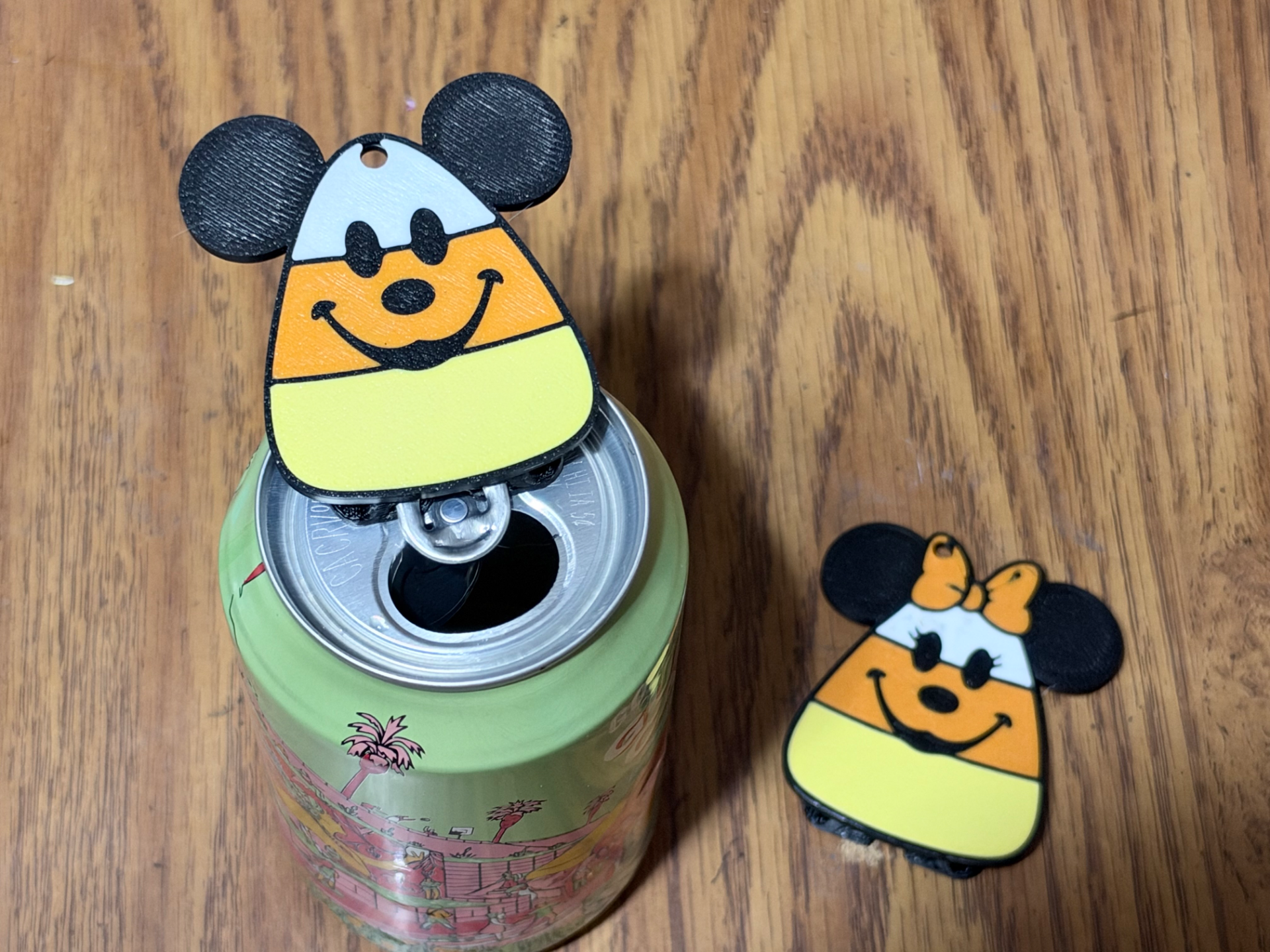 Mickey and Minnie Candy Corn Pop Can Tab Opener 3D model