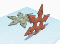 Magnet frigo étoile de ninja (nouveau design) — photo 3