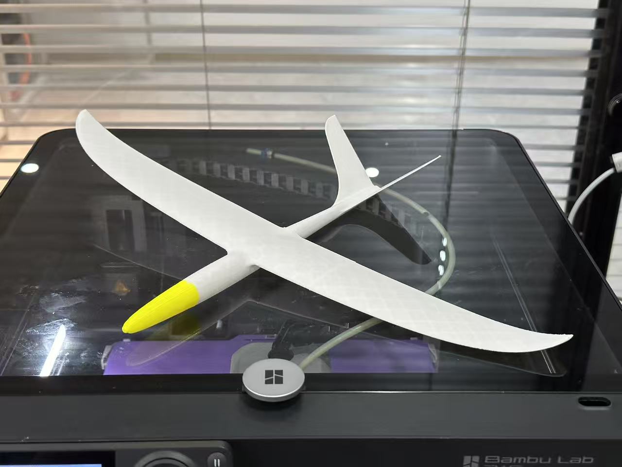 Miniatura 3 do modelo 3D 超轻掌上滑翔机，10.8克可飞行；翼展37cm；V6版本