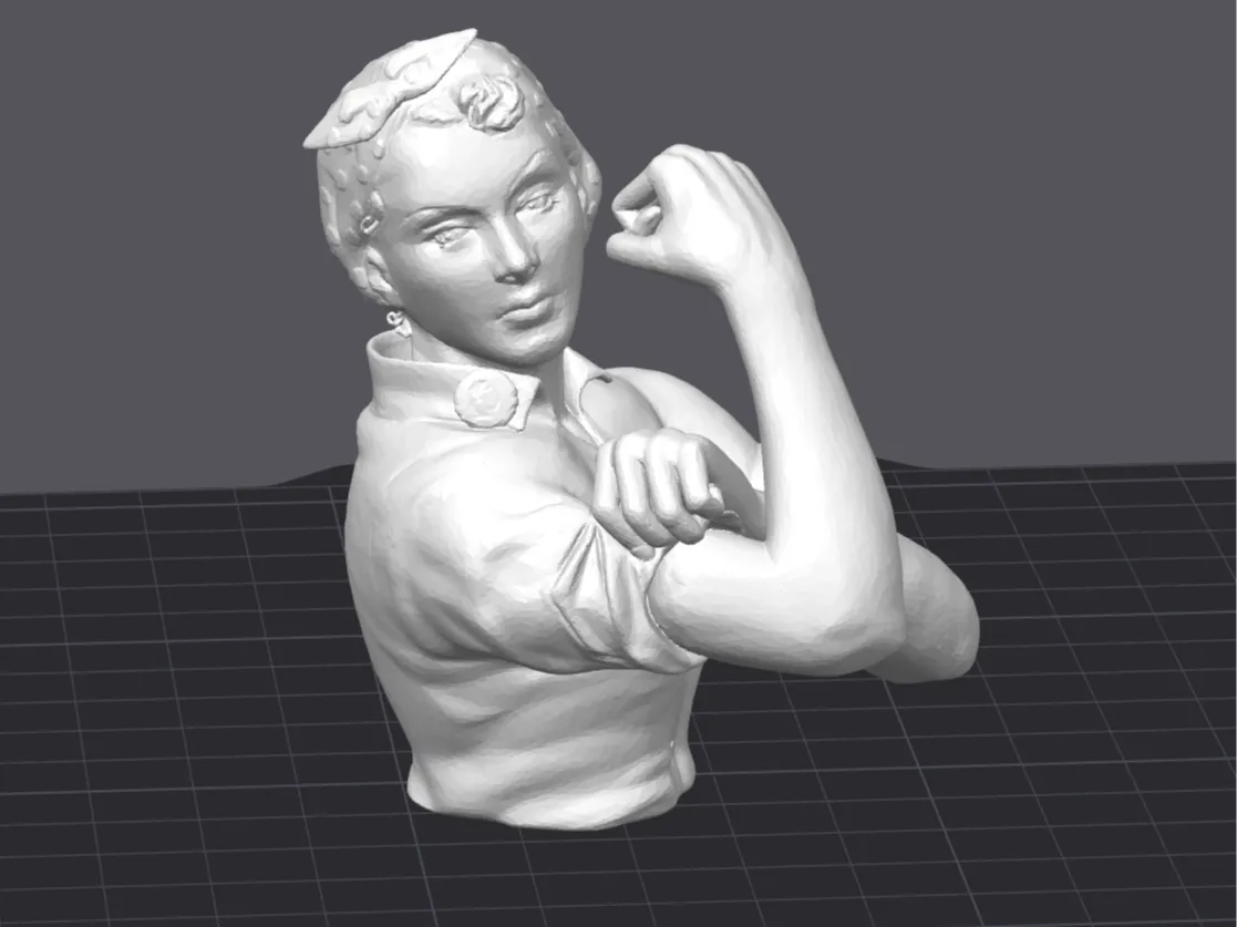 Rosie the Riveter - Free 3D Print Model - MakerWorld