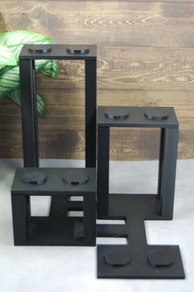 Brick Display Racks 4-Level Brick Display Stand for 500% Bricks - Free 3D Print Model ...