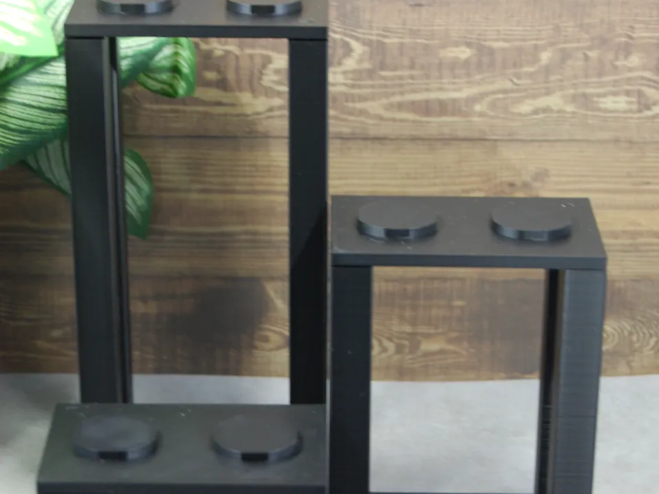 Brick Display Racks 4-Level Brick Display Stand for 500% Bricks - Free 3D Print Model ...