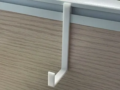Adhesive-Free Hook for Office Workstations