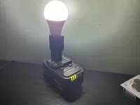 Adaptateur ampoule LED 12V pour outils Ryobi — photo 2