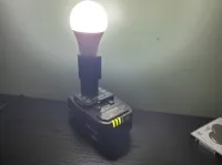 Adaptateur ampoule LED 12V pour outils Ryobi — photo 1