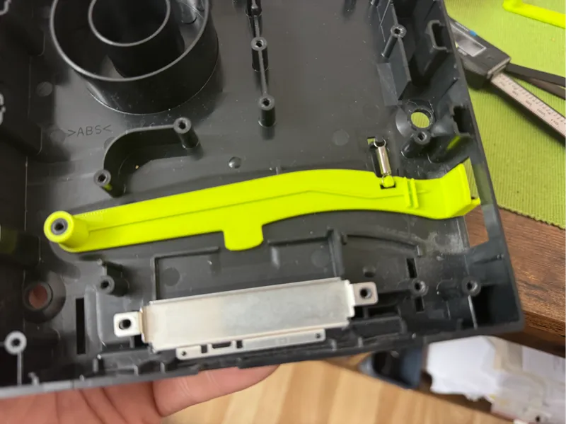 GameBoy Player replacement lever