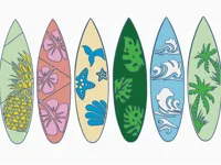 Porte-clés planche de surf — photo 1