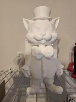 Sculpture chat psychédélique Nekomori — photo 2