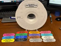 0.1mm layer, 3 walls, 15% infill