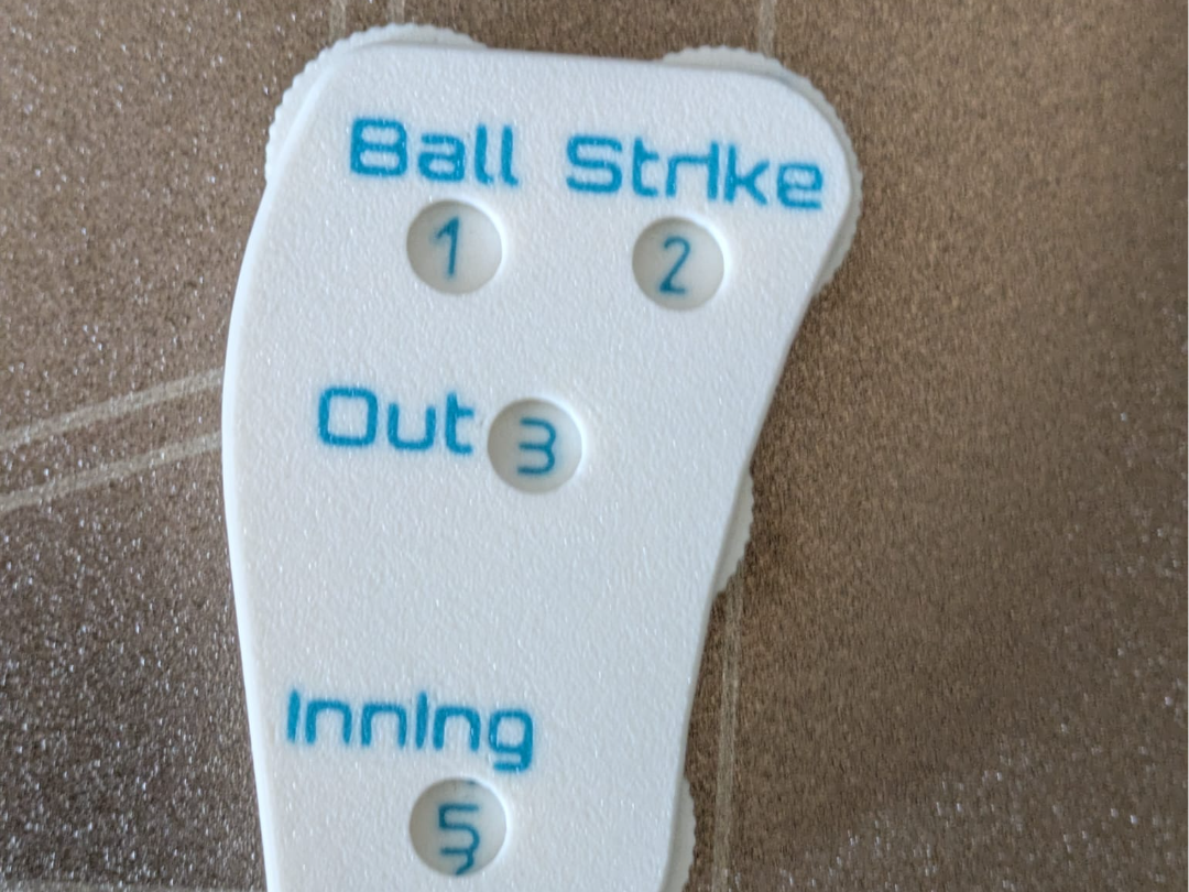 Baseball Indicator / Counter (Ball first edition)