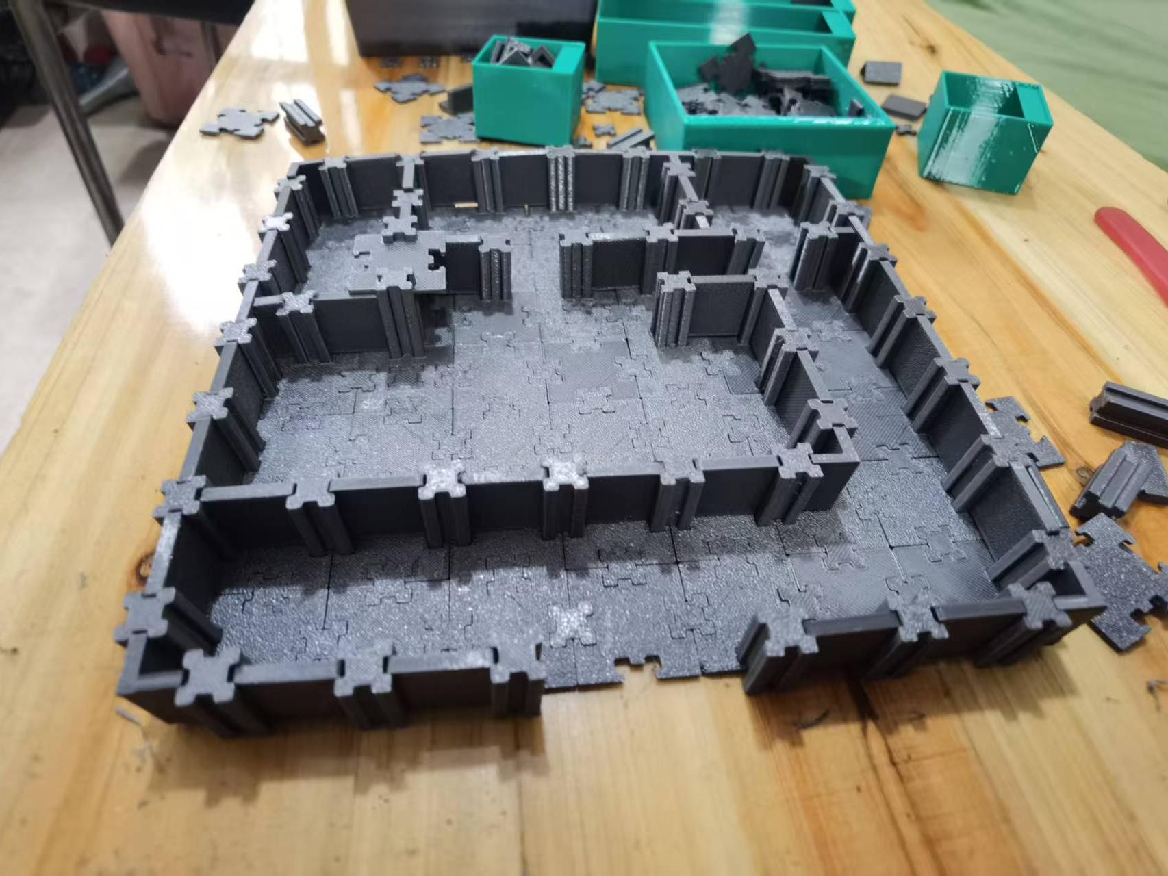 可拼接无限扩展模块/拼接迷宫/DND场景/拼接积木/拼接场景/益智拼图
