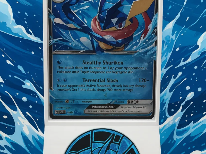 Pokemon Card and Coin Decorative Stand with sleeve