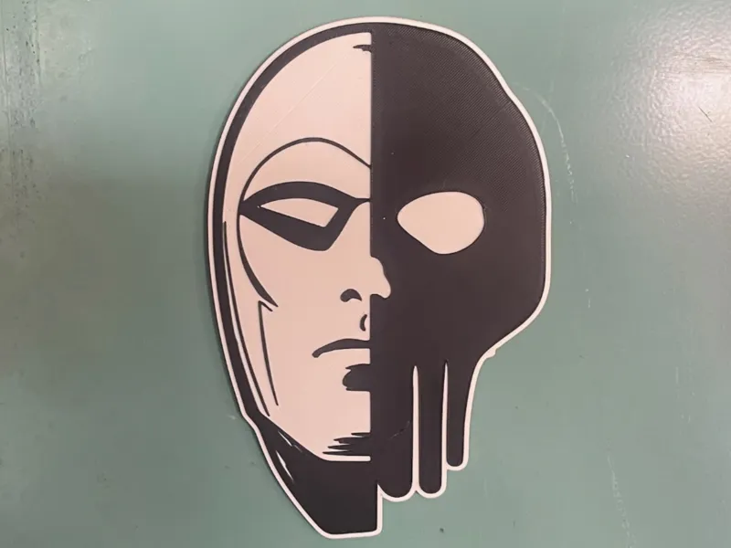The Phantom Split Mask – "The Ghost Who Walks"