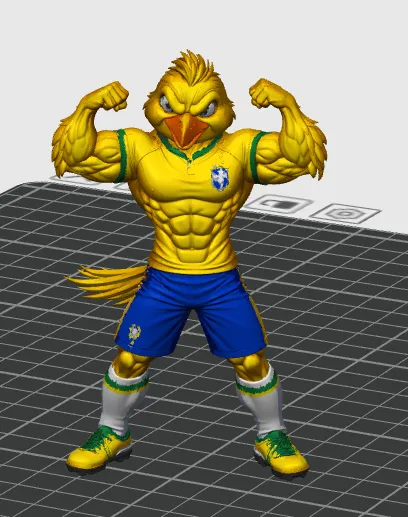 Pistol Canary Brazil - Free 3D Print Model - MakerWorld