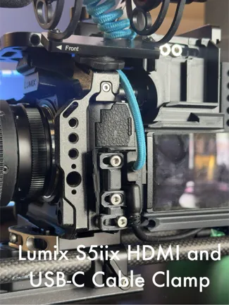 Lumix S5iix HDMI and USB-C Clamp 
