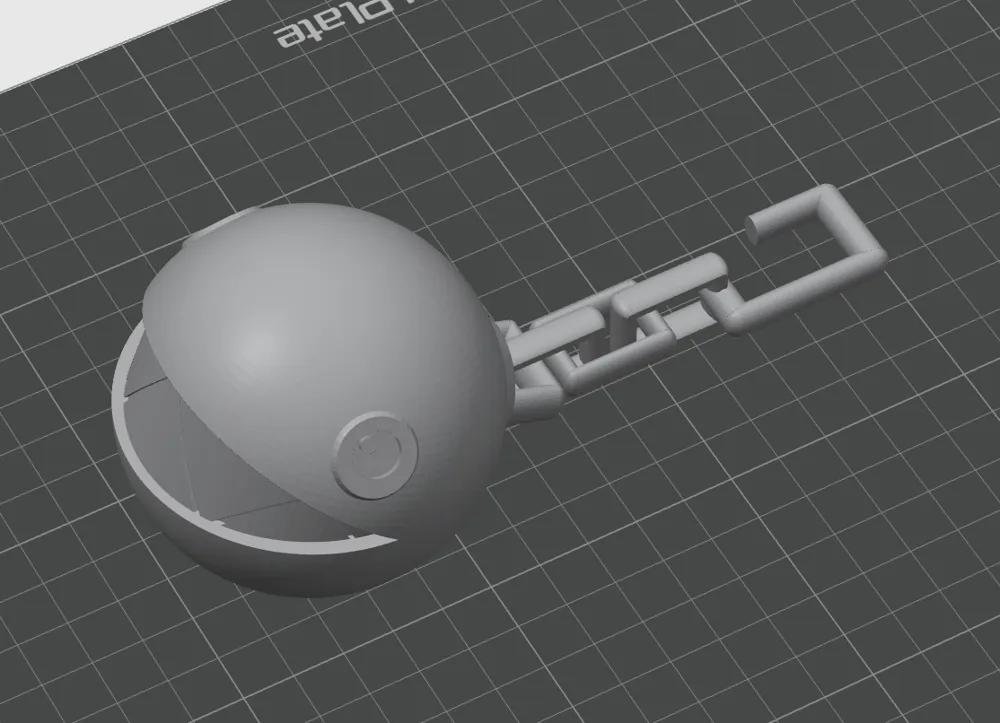 Adorno colgante Chain Chomp (Impresión directa) - Modelo de impresión ...