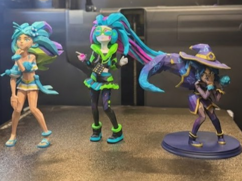 Zoe Low Poly Collection - League of Legends 