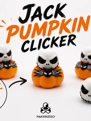 Objeto manipulable: Jack Pumpkin Clicker — vista de referencia 2