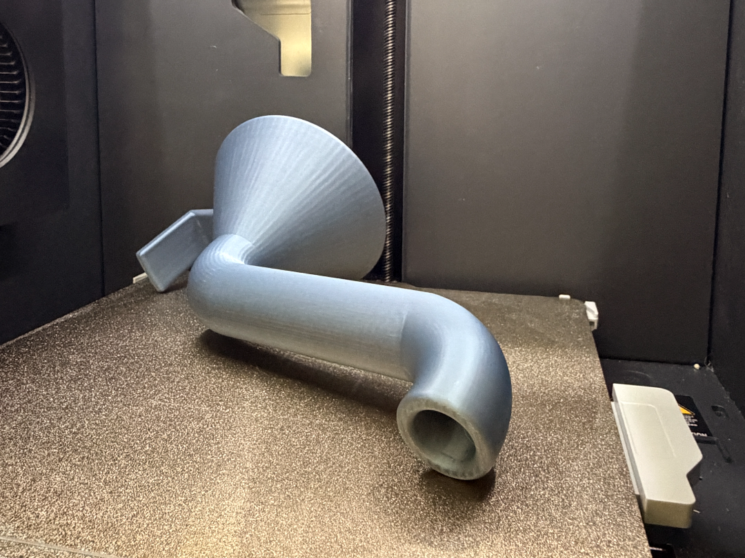 Offset Funnel for Hard-to-Reach Areas