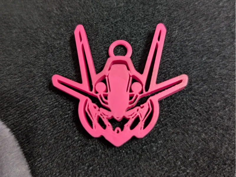 Gundam aerial keychain