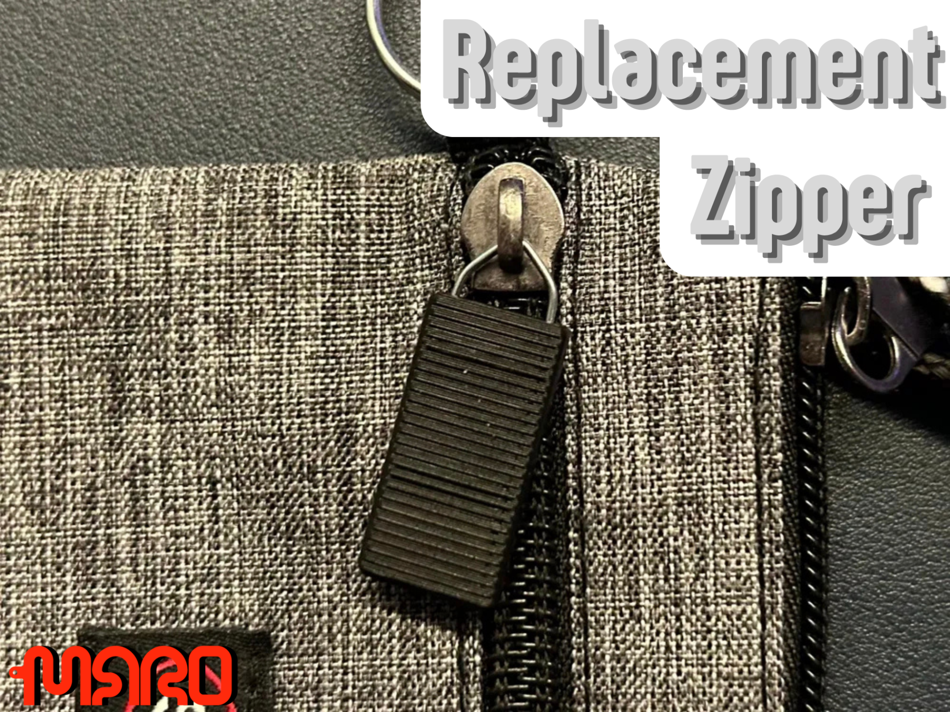 Replacement Zipper Puller with Clip
