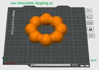 without chocolate dipping