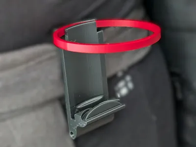 Hold my beer secured with clip